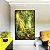 Quadro Vertical Caminho na Floresta Luz do Sol Paisagem Verde Natureza Relaxante Canvas com Moldura - Imagem 3