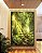 Quadro Vertical Caminho na Floresta Luz do Sol Paisagem Verde Natureza Relaxante Canvas com Moldura - Imagem 1