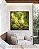 Quadro Quadrado Caminho na Floresta Luz do Sol Paisagem Verde Natureza Relaxante Canvas Moldura - Imagem 3