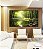 Quadro Horizontal Paisagem Floresta Rio Cristalino Luz Solar Reflexo Verde Natureza Canvas Moldura - Imagem 4