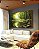 Quadro Horizontal Paisagem Floresta Rio Cristalino Luz Solar Reflexo Verde Natureza Canvas Moldura - Imagem 2