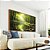 Quadro Horizontal Paisagem Floresta Rio Cristalino Luz Solar Reflexo Verde Natureza Canvas Moldura - Imagem 3