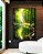 Quadro Vertical Paisagem Floresta Rio Cristalino Luz Solar Reflexo Verde Natureza Canvas Moldura - Imagem 4