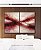 Duo de Quadros Abstrato Bege Marrom Vermelho Carmim Ondas Pouring Canvas Moldura - Imagem 2