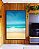 Quadro Vertical Praia Mar Azul Turquesa Areia Clara Paisagem Natureza Canvas Moldura - Imagem 5