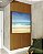 Quadro Quadrado Praia Mar Azul Turquesa Areia Clara Paisagem Natureza Canvas Moldura - Imagem 2