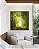 Quadro Quadrado Caminho Iluminado Floresta Árvores Raios de Luz Sol Natureza Verde Canvas Moldura - Imagem 2