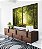 Duo de Quadros Caminho Iluminado Floresta Árvores Raios de Luz Sol Natureza Verde Canvas Moldura - Imagem 2