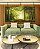 Trio de Quadros Estilizados Caminho Iluminado Floresta Árvores Raios de Luz Sol Natureza Verde Canvas Moldura - Imagem 2