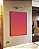Quadro Vertical Abstrato Degradê Rosa Produndo Laranja Canvas Moldura - Imagem 1