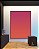 Quadro Vertical Abstrato Degradê Rosa Produndo Laranja Canvas Moldura - Imagem 2
