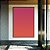 Quadro Vertical Abstrato Degradê Rosa Produndo Laranja Canvas Moldura - Imagem 3