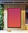 Quadro Vertical Abstrato Degradê Rosa Produndo Laranja Canvas Moldura - Imagem 4