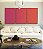 Trio de Quadros Abstrato Degradê Rosa Produndo Laranja Canvas Moldura - Imagem 4