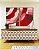 Duo de Quadros Abstrato Mosaico Rosa Vermelho Carmim Canvas Moldura - Imagem 5
