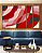Trio de Quadros Estilizados Abstrato Mosaico Rosa Vermelho Carmim Canvas Moldura - Imagem 4