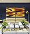 Duo de Quadros Quadrados Amarelo Marrom Arte Fluida Pouring Canvas Moldura - Imagem 3