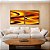 Duo de Quadros Quadrados Amarelo Marrom Arte Fluida Pouring Canvas Moldura - Imagem 4