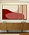 Trio de Quadros Estilizados Abstrato Minimalista Rosa Salmão Vermelho Borbô Canvas Moldura - Imagem 5