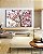 Quadro Horizontal Árvore Ipê Flores Rosa Céu Azul Natureza Paisagem Canvas Moldura - Imagem 5