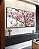 Trio de Quadros Árvore Ipê Flores Rosa Céu Azul Natureza Paisagem Canvas Moldura - Imagem 2