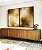 Duo de Quadros Abstrato Bronze Marrom Caramelo Efeito Concreto Canvas Moldura - Imagem 1