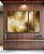 Trio de Quadros Estilizados Abstrato Bronze Marrom Caramelo Efeito Concreto Canvas Moldura - Imagem 1