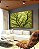 Quadro Horizontal Copa de Árvore Verde Natureza Paisagem Luz Solar Canvas Moldura - Imagem 2
