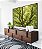 Duo de Quadros Copa de Árvore Verde Natureza Paisagem Luz Solar Canvas Moldura - Imagem 2