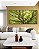 Duo de Quadros Quadrados Copa de Árvore Verde Natureza Paisagem Luz Solar Canvas Moldura - Imagem 4