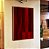 Quadro Vertical Abstrato Tons de Vermelho Carmim Bordô Canvas Moldura - Imagem 5
