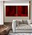 Duo de Quadros Quadrados Abstrato Tons de Vermelho Carmim Bordô Canvas Moldura - Imagem 5