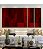 Trio de Quadros Estilizados Abstrato Tons de Vermelho Carmim Bordô Canvas Moldura - Imagem 1