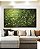 Quadro Horizontal Folhagens Verdes Pintura de Folhas Movimento Natureza Paisagem Canvas Moldura - Imagem 3