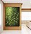 Quadro Vertical Folhagens Verdes Pintura de Folhas Movimento Natureza Paisagem Canvas Moldura - Imagem 2