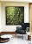 Quadro Quadrado Folhagens Verdes Pintura de Folhas Movimento Natureza Paisagem Canvas Moldura - Imagem 4