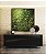 Quadro Quadrado Folhagens Verdes Pintura de Folhas Movimento Natureza Paisagem Canvas Moldura - Imagem 5