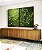 Duo de Quadros Folhagens Verdes Pintura de Folhas Movimento Natureza Paisagem Canvas Moldura - Imagem 1