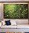 Trio de Quadros Estilizados Folhagens Verdes Pintura de Folhas Movimento Natureza Paisagem Canvas Moldura - Imagem 4