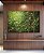 Trio de Quadros Estilizados Folhagens Verdes Pintura de Folhas Movimento Natureza Paisagem Canvas Moldura - Imagem 2