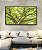 Quadro Horizontal Copa de Árvore Verde Luz Solar Céu Azul Natureza Canvas Moldura - Imagem 5