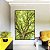 Quadro Vertical Copa de Árvore Verde Luz Solar Céu Azul Natureza Canvas Moldura - Imagem 3