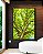 Quadro Vertical Copa de Árvore Verde Luz Solar Céu Azul Natureza Canvas Moldura - Imagem 4