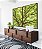Duo de Quadros Copa de Árvore Verde Luz Solar Céu Azul Natureza Canvas Moldura - Imagem 3