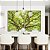 Duo de Quadros Copa de Árvore Verde Luz Solar Céu Azul Natureza Canvas Moldura - Imagem 1
