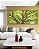 Duo de Quadros Quadrados Copa de Árvore Verde Luz Solar Céu Azul Natureza Canvas Moldura - Imagem 5