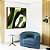 Quadro Quadrado Abstrato Mosaico Verde Floresta Limão Canvas Moldura - Imagem 4