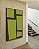 Quadro Vertical Abstrato Minimalista Geométrico Verde Oliva Marrom Canvas Moldura - Imagem 5