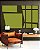 Trio de Quadros Estilizados Abstrato Minimalista Geométrico Verde Oliva Marrom Canvas Moldura - Imagem 3