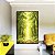 Quadro Vertical Caminho Iluminado na Floresta Verde Natureza Paisagem Canvas Moldura - Imagem 3